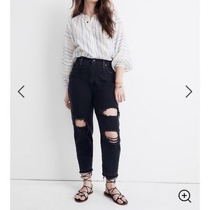 Madewell Momjean: Knee-Rip Edition (NWOT)